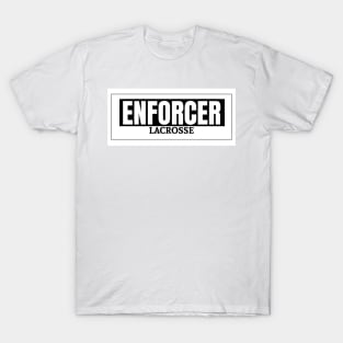 Enforcer Lacrosse Logo T Shirt T-Shirt